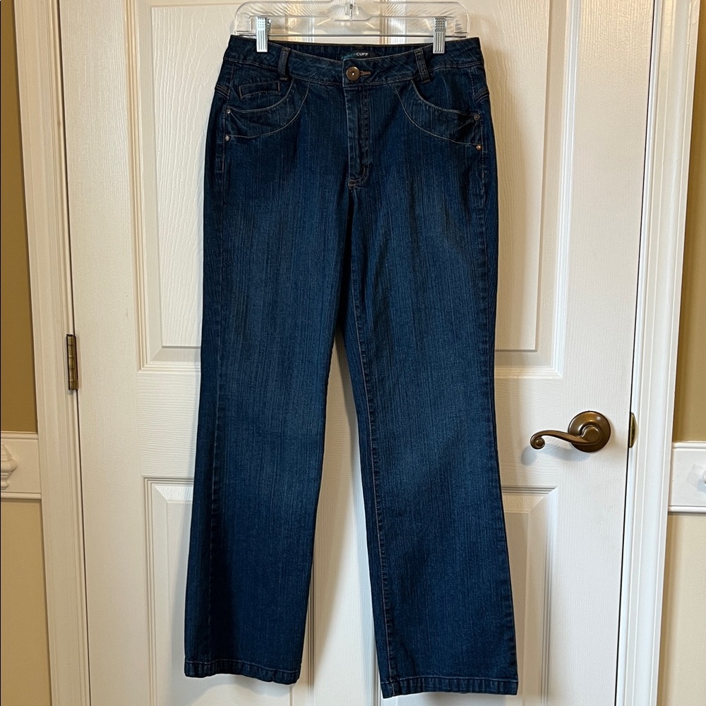 French Cuff Blue Jeans